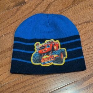 Nickelodeon Blaze Blue and Black Beanie